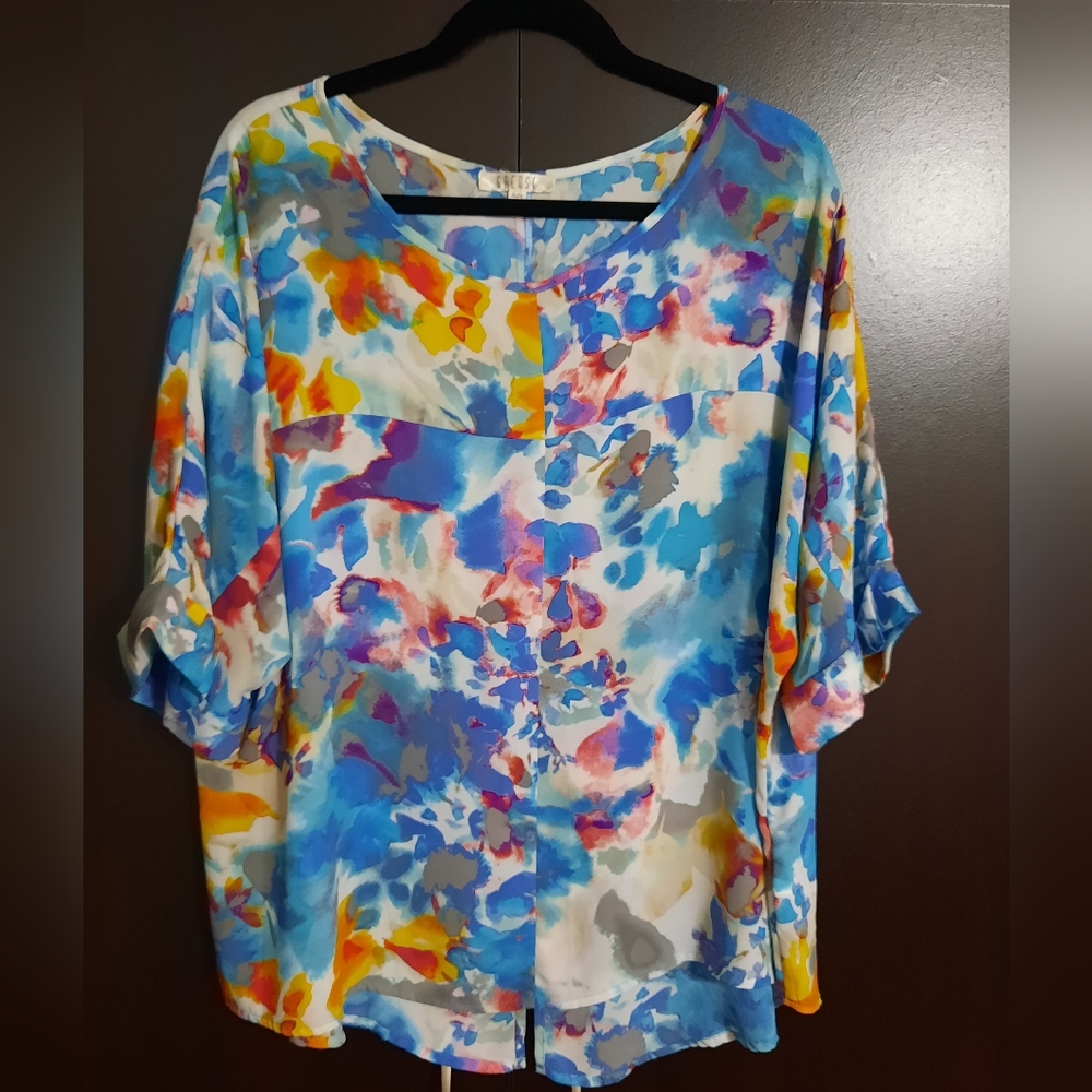 Spense Watercolor Blouse